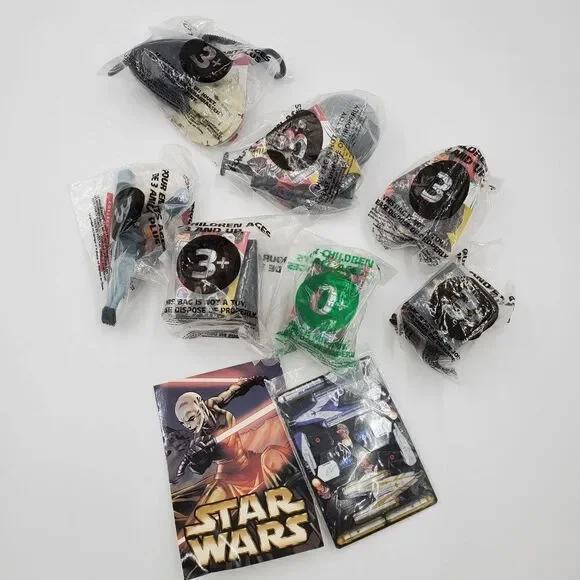 Star Wars Special Edition Set Of 7 Taco Bell Toys 1996